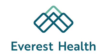 Everest Health Brand Logo Everest Health logo representing healthcare and wellness services